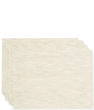 Noble Excellence Grass Cloth Placemats, Set of 4