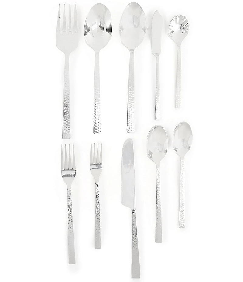 Noble Excellence Pioneer 45-Piece Stainless Steel Flatware Set