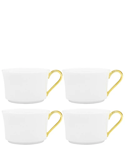 Noritake Accompanist Collection Set of 4 Teacups