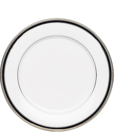 Noritake Austin Platinum Porcelain Dinner Plate