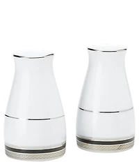 Noritake Austin Platinum Porcelain Salt and Pepper Set
