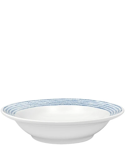 Noritake Blue Hammock Porcelain Fruit Bowl