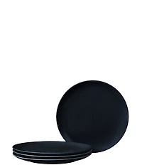 Noritake Bob Swirl Collection Coupe Salad/Dessert Plates, Set of 4