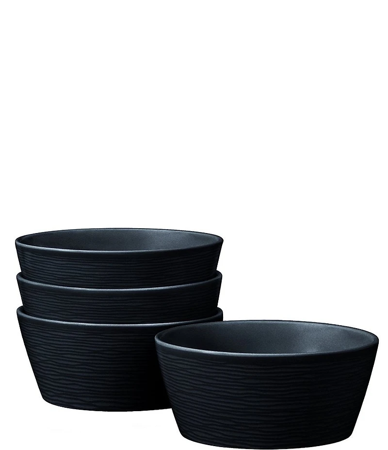 Noritake Bob Swirl Collection Fruit Bowls, Set of 4