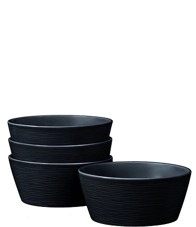 Noritake Bob Swirl Collection Fruit Bowls, Set of 4