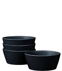 Noritake Bob Swirl Collection Fruit Bowls, Set of 4