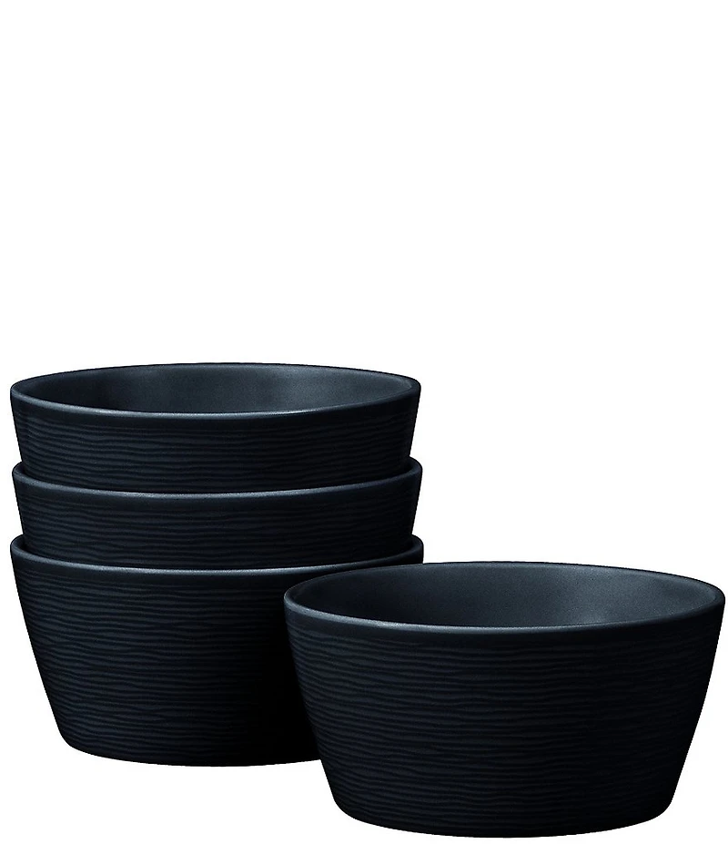 Noritake Bob Swirl Collection Soup/Cereal Bowls, Set of 4