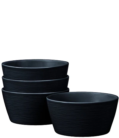 Noritake Bob Swirl Collection Soup/Cereal Bowls, Set of 4