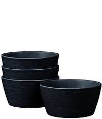 Noritake Bob Swirl Collection Soup/Cereal Bowls, Set of 4