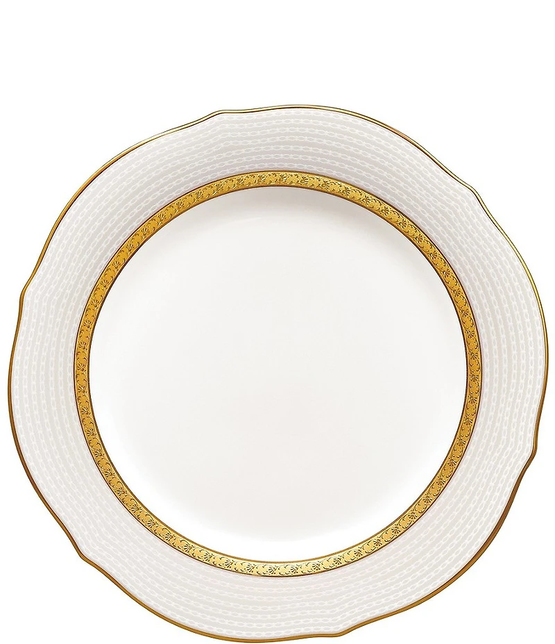 Noritake Charlotta Gold Scalloped Accent Plate