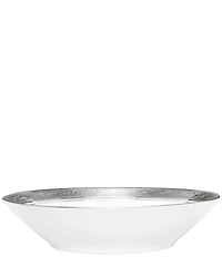 Noritake Crestwood Etched Platinum Porcelain Fruit Bowl