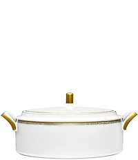 Noritake Haku Collection Covered Vegetable Bowl