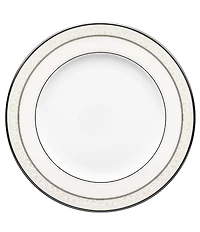 Noritake Montvale Scroll Platinum Bone China Salad Plate