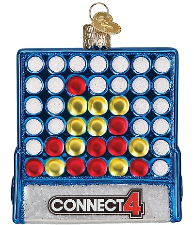 Old World Christmas Connect 4 Ornament