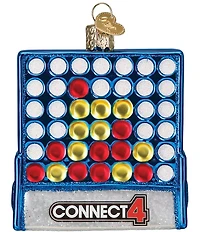 Old World Christmas Connect 4 Ornament