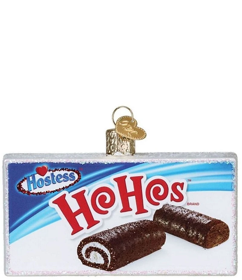 Old World Christmas Hostess HoHos Box Ornament