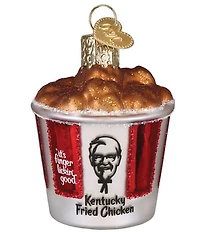 Old World Christmas KFC Bucket Of Chicken Ornament