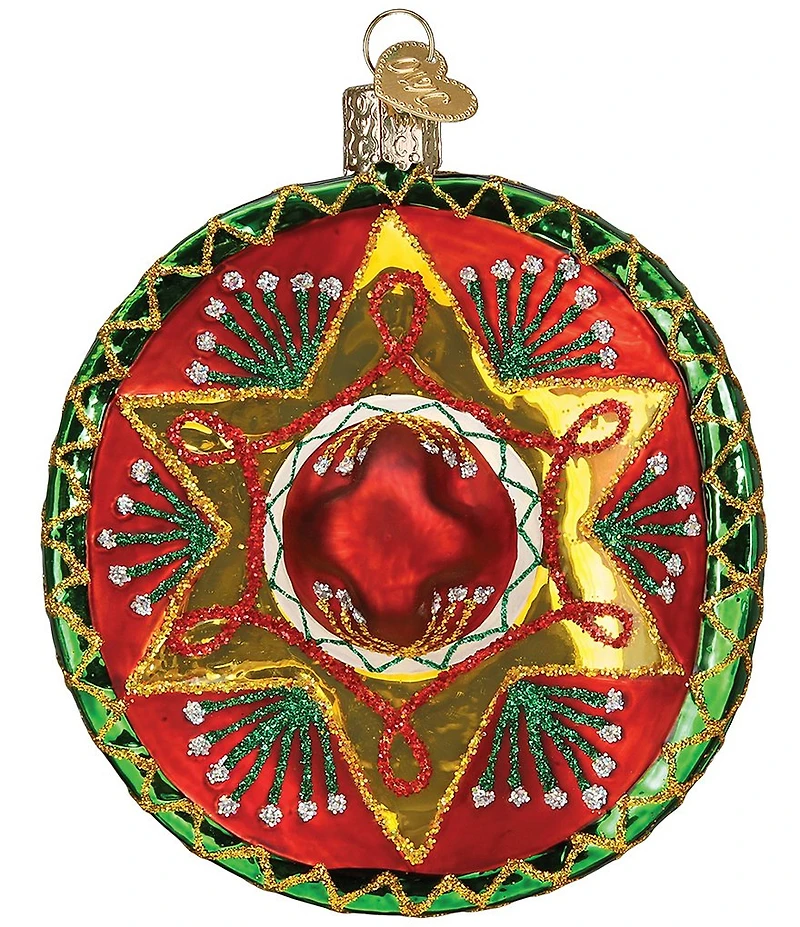 Old World Christmas Sombrero Ornament