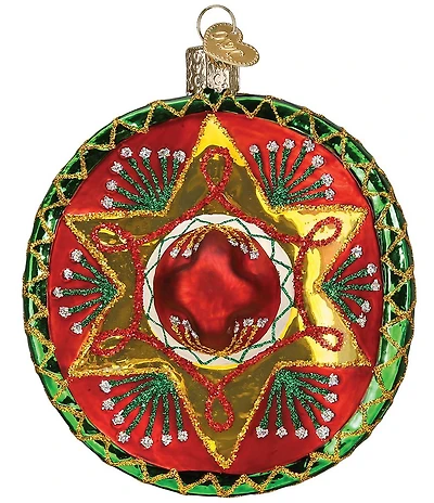 Old World Christmas Sombrero Ornament
