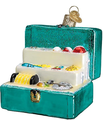 Old World Christmas Tackle Box Ornament