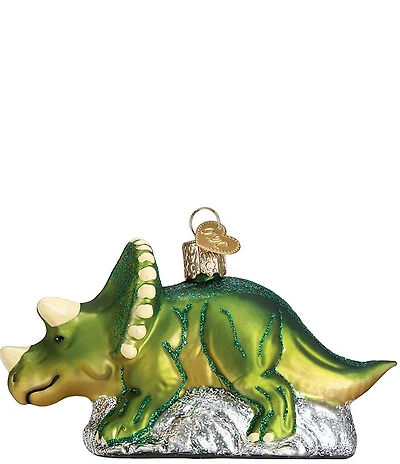 Old World Christmas Triceratops Ornament