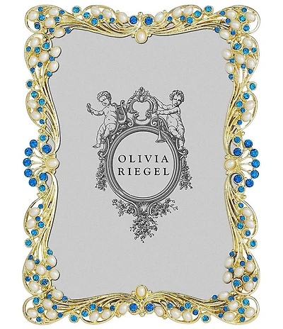 Olivia Riegel Audrey Crystal and Pearl Frame