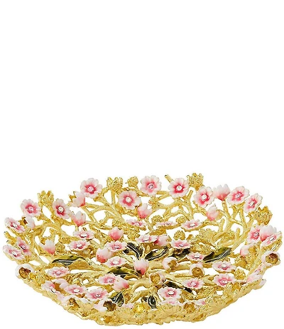 Olivia Riegel Bella Floral Pattern Decorative Catchall Bowl