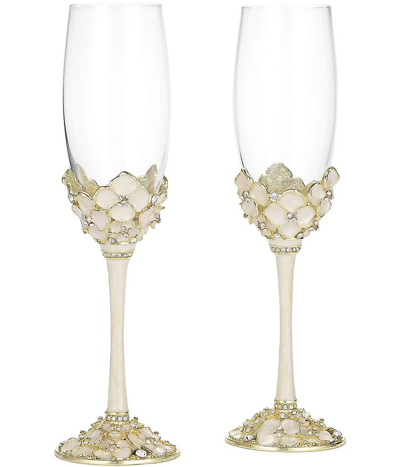 Olivia Riegel Dogwood Flutes, Set of 2