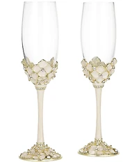 Olivia Riegel Dogwood Flutes, Set of 2