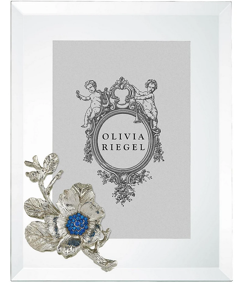Olivia Riegel Silver Botanica Frame, 5x7#double;