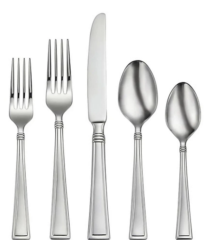 Oneida Butler 45-Piece Stainless Steel Flatware Set