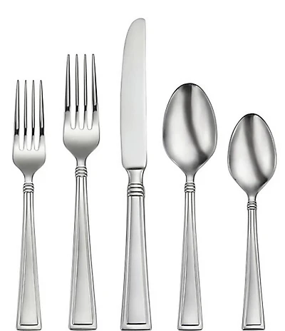 Oneida Butler 45-Piece Stainless Steel Flatware Set