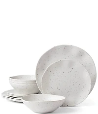 Oneida Terrazzo Melamine 12-Piece Dinnerware Set