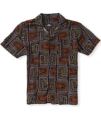 O'neill Big Boys Short Sleeve Relaxed Woven Camp Shirt