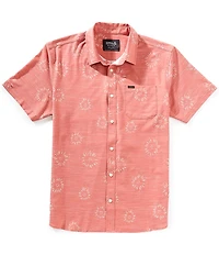 O'Neill TRVLR UPF Traverse Slub Short Sleeve Standard Fit Woven Shirt