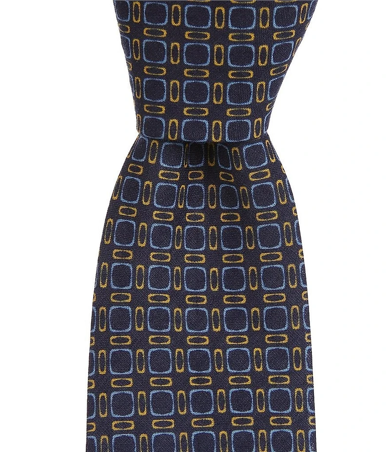 Original Penguin Kahan Neat Pattern 2 1/2#double; Woven Tie