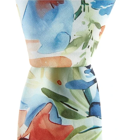 Original Penguin Miltner Floral 2 1/2#double; Woven Tie