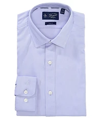 Original Penguin Slim Fit Spread Collar Twill Dress Shirt