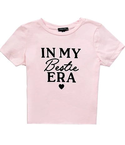 Originality Big Girls Short Sleeve In My Bestie Era Cropped T-Shirt