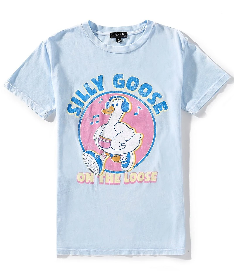 Originality Big Girls Short-Sleeve Silly Goose On The Loose T-Shirt