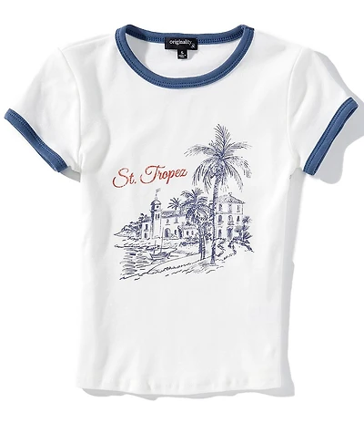 Originality Big Girls Short-Sleeve St. Tropez T-Shirt