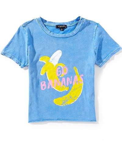 Originality Big Girls Short-Sleeve That S Bananas Cropped T-Shirt