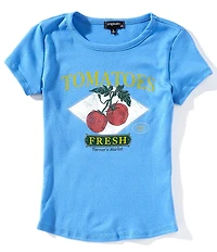 Originality Big Girls Tomatoes Graphic Baby T-Shirt