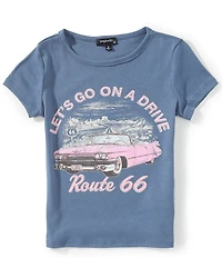 Originality Big Girls Short Sleeve Route 66 Tee
