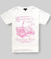 Originality Big Girls Short Sleeve Enchanted To Meet You T-Shirt