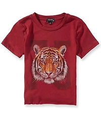 Originality Big Girls Short Sleeve Have A Wild Day Cropped Tee