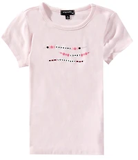 Originality Big Girls Short Sleeve Taylor Bracelet Baby Tee