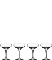 Orrefors Crystal More Coupe, Set Of 4