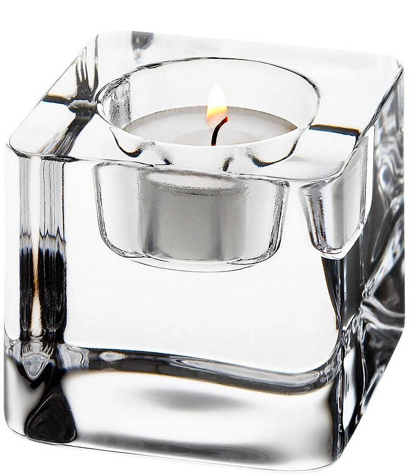 Orrefors Ice Cube Votive