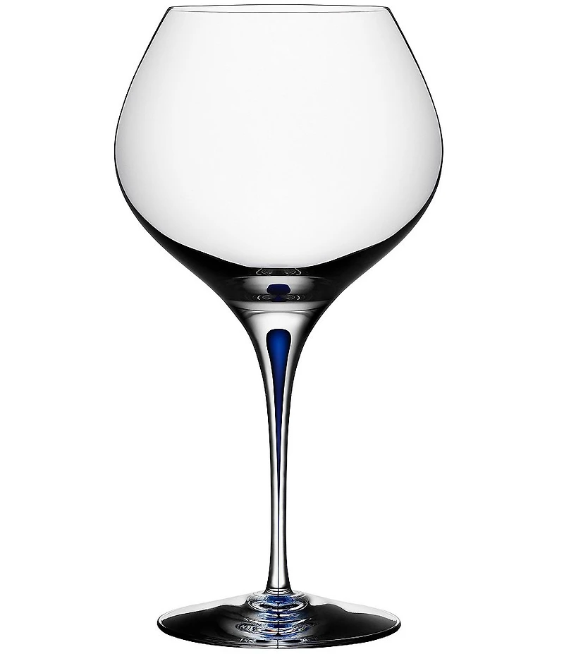 Orrefors Intermezzo Blue Bouquet Glass